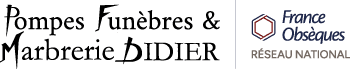 Logo Pompes Funèbres et Marbrerie Didier