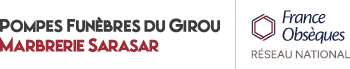 Logo Marbrerie Sarasar et Pompes Funèbres du Girou