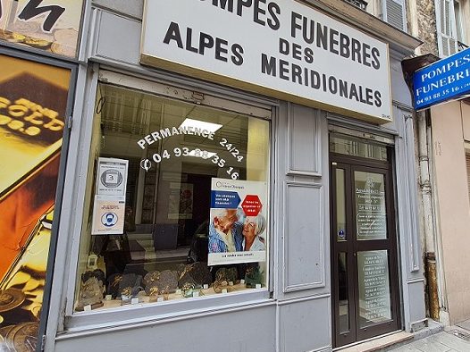 Agence de pompes funèbres Alpes Méridionales à Nice