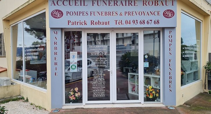 Agence de pompes funèbres Robaut à Cannes