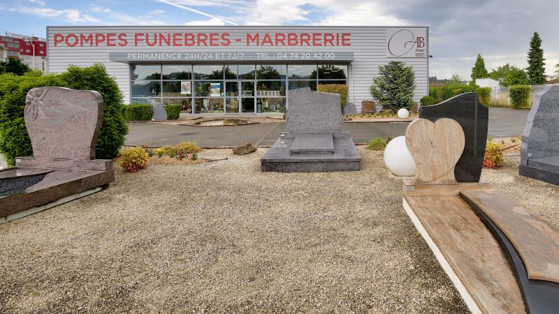 Pompes funèbres marbrerie Besset pont Eveque