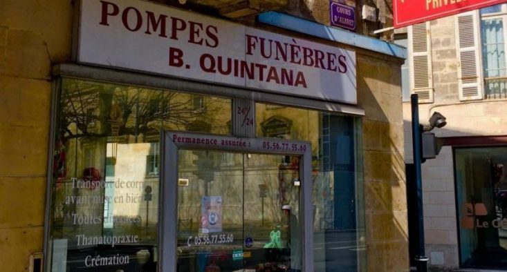 Agence de pompes funèbres Quintana à Bordeaux